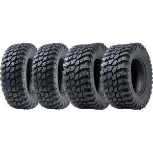 27x9.00R14 & 27x11.00R14 ATV Tyres 8ply OBOR Terrarex Road Legal (Set of 2 & 2) - Neuf