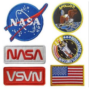 Lot De 6 Écussons Thermocollants Brodés Avec Logo Nasa Et Drapeau Américain, À Coudre Ou À Repasser Pour Vestes, Jeans, Pantalons, Sacs À Dos Et Vêtements - Neuf