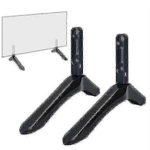 Meuble TV universel Support de télévision en métal Support de table compatible 32-65 pouces Tv - Neuf