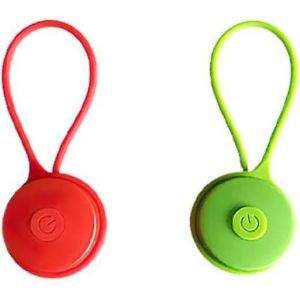 Lot De 2 Réflecteurs Lumineux Led Clignotants Pour Cartable, Avec 3 Modes D'éclairage, Pour Cartable, Éclairage De Sécurité, Pour Randonnée, Course À Pied, Animaux De Compagnie - Neuf