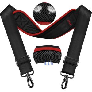 79.5"" Sangle de Sac Universelle avec Coussinet Respirant Fixe Ultra épais,bandoulière réglable et Robuste pour Sac d'ordinateur Portable,Sac de Sport,Sac pour Appareil Photo et Plus,B01K02 - Neuf