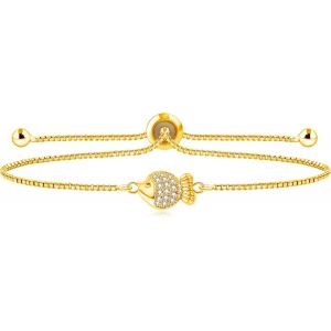 Eryi-Bracelet Tendance Avec Pendentif Tortue Et Poisson - Réglable - Fermoir Bolo - Pour Filles Et Femmes - Neuf