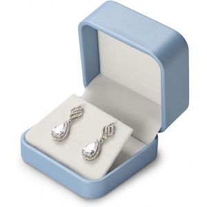 Bo&icirc;te &Agrave; Bagues Rangement Des Bagues Bo&icirc;te &Agrave; Bijoux Rangement Des Bijoux Bo&icirc;te Cadeau Pour Mariage Demande En Mariage(Blanc) - Neuf