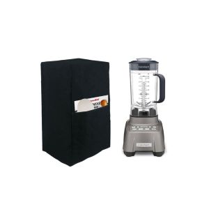 Housse anti-poussi&egrave;re pour blender avec poche pour accessoires, r&eacute;sistante &agrave; l'eau, compatible avec la plupart des blenders standards, en polyester. - Neuf