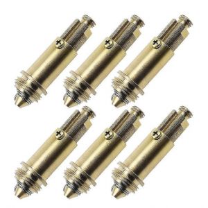 6 pcs évier bouchon de remplacement bassin de bain déchets clic clac ressort en laiton boulon de bouchon pour évier de cuisine ba - Neuf