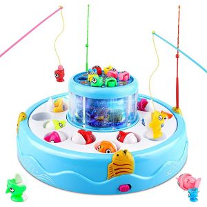 Jeux de pêche électroniques, jouet de pêche magnétique pour garçons et filles T - Neuf
