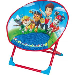 SUBZONAL-Si&egrave;ge Lune Pliable pour Enfant Bleu | H47 x L54 x P45 cm | Licence le | Chaise Pliante Int&eacute;rieur Ext&eacute;rieur | Id&eacute;e Cadeau &Eacute;t&eacute; Jardin - Neuf