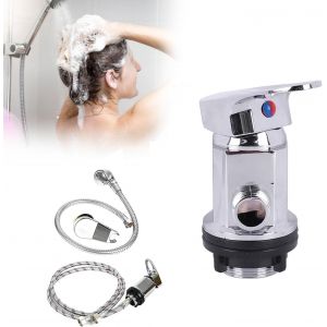 Pommeau De Douche,Set De Douchette Externe,1,27 Cm Avec Tuyaux D'EntréE Et De Sortie De 80 Cm Kit D'Arrosage Pour Camping Car Camping-Car Camping-Car Tuyau De Douche Douchette à Main Avec Tuyau - Neuf