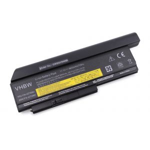 vhbw Batterie 6600mAh Lenovo ThinkPad X220, X220i, X220s, X230 remplace 42T4863, 42T4865, 42T4866, 42T4867, 42T4875, 42T4876, 42T4901, 42T4902,42Y4864 - Neuf