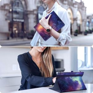 Coque Universelle Pour Tablette 10 Pouces (9""-10.4"" /10.5"" / 10.9"" / 11""), Coque Rotative &Agrave; 360&deg; Pour Tablette Teclast, Blackview, Yestel, Yotopt, Oscal Etc, Galaxie - Neuf