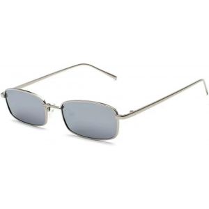Ershi-Lunettes De Soleil Rectangulaires Classiques Rétro Fines Monture En Métal Verres Vintage Rectangle Couleur Bonbon Lunettes D[781] - Neuf