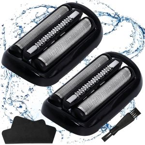 Chenquansarl-Pièce De Rechange Pour Rasoir Électrique Homme, 2 Pcs Tête De Rasoir De Rechange, Remplacement De Rasoir,Tête De Remplacement De Rasoir Électrique, Pour 5 Series (53b) - Neuf