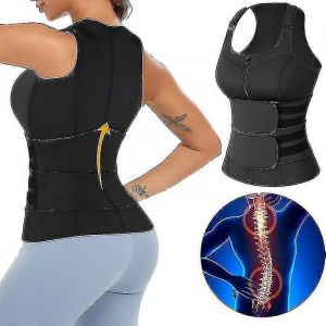 (Rose-Xl) Correcteur De Posture Réglable Pour Femmes, Sangle De Soutien Du Dos, Épaules, Lombaires, Taille, Colonne Vertébrale, Soulagement De La Douleur, Ceinture Orthopédique De Posture Aa - Neuf