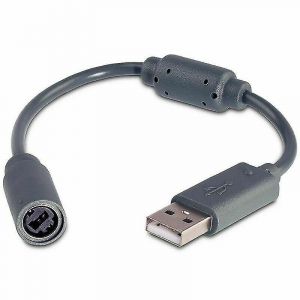 Adaptateur De Cordon De C&acirc;ble De Dongle Usb Breakaway Pour Manette Filaire Xbox 360 Pc - Neuf