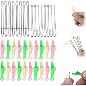 36 Pcs Enfile Aiguille,Enfile Aiguille Machine A Coudre Passe Fil Couture Aiguilles Couture Pince A Enfiler,Accessoire Couture Pour Couture Fournitures D'artisanat Plastique Diy Enfile-Fil - Neuf