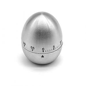 Minuteur De Cuisine 2025timers, Jusqu'&agrave; 60 Minutes, En Acier Inoxydable, &Eacute;tanche, Minuteur &Agrave; ?Ufs - Neuf