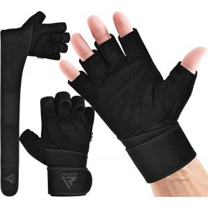 Gants De Musculation Poignet Workout Fitness Entrainement Gymnastique Powerlifter Gym Gloves Perm&eacute;able &Agrave; L'air Halterophilie.[K605] - Neuf