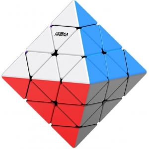 DianSheng FTO Face Turning Octahedron Galaxy Cluster Cube de Vitesse d'octa&egrave;dre Magn&eacute;tique Black Core Version 3D Puzzle Brain Teasers pour Les Amateurs de Cubes - Neuf