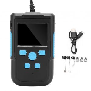 Endoscope industriel 2MP, ecran HD 2,4 pouces, objectif IP67 5,5 mm, portable, bleu, 10 m/32,8 pi - Neuf