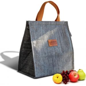 Grands Et Petits Sac Isotherme Repa Conception Hydrofuge Sac Lunch Isotherme Tissu Antibactérien Lunch Bag Isotherme, Pour Femmes, Hommes, Enfants,M - Neuf