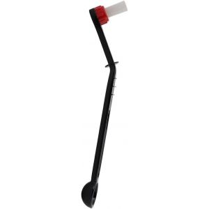 Jgd-Brosse &Agrave; Dents Pour Machine &Agrave; Caf&eacute; 23 Cm Brosse De Nettoyage Pour Machine &Agrave; Caf&eacute; Porte-Filtre (Noir) Long Manche T&ecirc;te Rempla&ccedil;able - Neuf