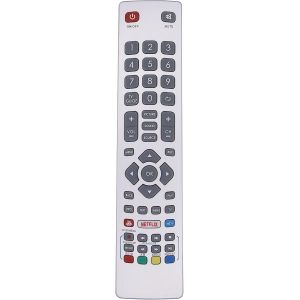 VornixorSarlshop-Nouvelle Remplacement t&eacute;l&eacute;commande Sharp Aquos TV de pour telecommande Sharp Aquos 4K Freeview LCD LED Smart TV - Aucune Configuration REQUISE - Neuf
