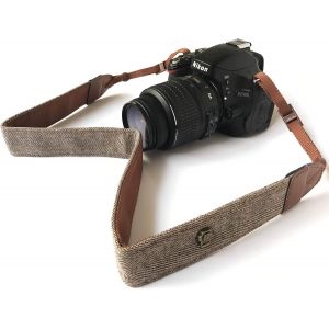 Caméra épaule Cou Sangle de Ceinture,Vintage Camera Sangles pour DSLR/SLR/Nikon/Canon/Sony/Lumix/Fujifilm/Rico/Samsung/Pentax/Olympus etc..[C54] - Neuf