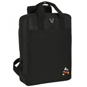 Sac &agrave; dos enfant - Safta - Mickey Premium - 29x39x12cm - Connecteur USB - Confort ergonomique - Neuf