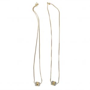 Lot De 2 Pendentifs En Jade Hetian, Colliers Simples Et Tendance, Bijoux A Offrir Pour Femmes, Hommes Et Couples - Neuf