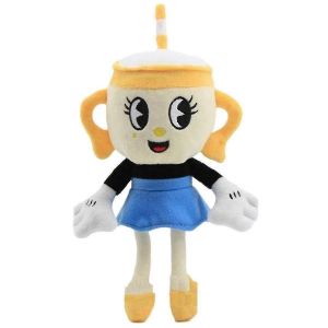 Peluche Cuphead, jouets en peluche, poupee, Mugman, tete de marionnette, roi des des, diable, doux -1 - Neuf