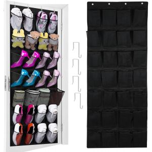 Cap-Porte Chaussures Suspendu,Rangement Chaussures Porte,28 Poches Rangement Chaussures Suspendu,Rangement Chaussure ¿¿ Auspendre,Organiseur De Suspension Multifonction Pour Chambre ¿¿ Coucher Salle - Neuf