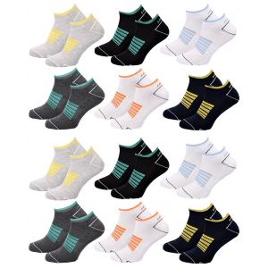 Chaussettes Homme Lotto Pack De 12 Paires Sneaker 2114 - Neuf