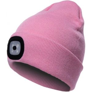 Jgd-Bonnet Lumineux Led, Bonnet D'hiver Tricot&eacute;, &Eacute;clairage Frontale Mains Libres Pour Course &Agrave; Pied, Randonn&eacute;e, Camping, Activit&eacute;s Nocturnes - Cadeau Pour Hommes Femmes - Neuf