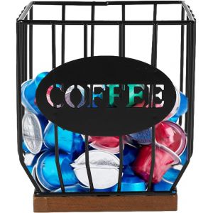 Porte Capsules,Boîte À Capsules De Café,Distributeur De Capsules De Café Organisateur De Capsules De Café De Comptoir,Accessoires De Bar À Café Pour Range Capsules - Neuf