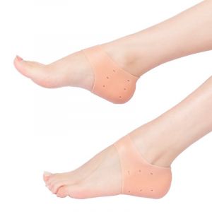 Coussinets De Talon En Gel 6 Pièces, Support De Talon Pour Fasciite Plantaire, Coussinets De Protection Pour Talon Pour Éperon Osseux, Soulagement De La Douleur Et Talons Fissurés - Neuf