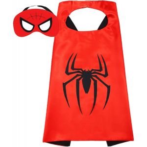 Capes de super-héros pour enfants, costumes d'Halloween et déguisements - 4-12 ans - Neuf