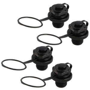 Lot De 4 Bouchons De Valve Boston Pour Kayaks Gonflables ¿ Embouts De Rechange Durables Et Étanches Pour Un Gonflage Sécurisé - Neuf