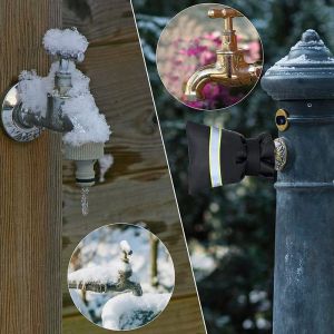 2pcs Réfléchissant Robinet Antigel Couvrir l'Extérieur de l'Hiver Robinet d'Isolation de la Couverture de Glace de Protection - Neuf