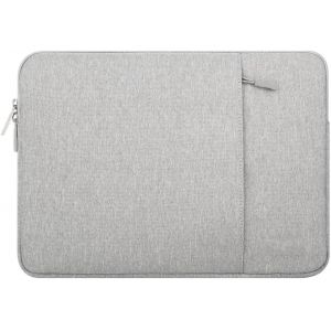 Housse pour ordinateur portable 14" MacBook Pro 2021 M1 Pro/M1 Max A2442, compatible avec MacBook Air/Pro Retina 13-13,3", polyester gris avec poche - Neuf