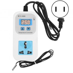 XYONG Regulateur de temperature electronique reglable, prise de controle automatique 10 A WT-1000 110-220 V US - Neuf