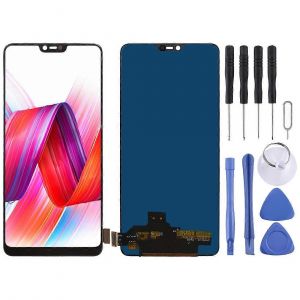 Ecran Lcd Tft Pour Oppo R15 Avec Numériseur Complet (Noir) - Neuf