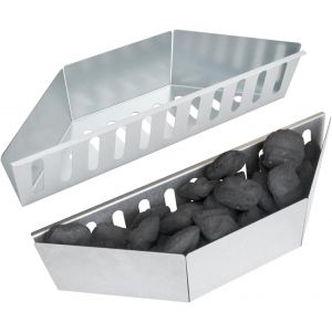 Panier &agrave; charbon de bois - Accessoire BBQ pour barbecues &agrave; boules de 57 cm - Paniers &agrave; charbon et plateau &agrave; charbon - Neuf