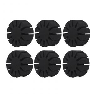 6 Pcs Durable Eva Mousse Rond Rack Fl&egrave;che S&eacute;parateur Support Ext&eacute;rieur Chasse Tir &Agrave; L'arc Accessoire - Neuf