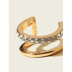 Mode Exquis Strass D&eacute;cor Boucle D'oreille Boucle D'oreille Pour Femmes Euro 2022 Nouvelle Arriv&eacute;e No&euml;l - Neuf