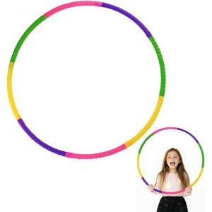 Hula Fitness Cerceau De Fitness Pour Enfants,8 Pièces,En Plastique,Amovible,Cerceau Coloré Pour Enfants,Garçons Et Filles,Pour La Danse,La Salle De Sport - Neuf
