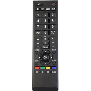 Télécommande De Rechange Ct-90326 Pour Toshiba Smart Tv 26Av607Pg 26Av615Db 32Av607Pg 32Av607Pr 32Av615Db 32Av605Pr 32Av607P 32Av633Db 32Av603Pg 32Lv655D 2Av603. Pr - Neuf