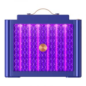 Piège À Insectes Électrique Bleu 2 500 V Avec Suspension Et Attracteur, Pour Intérieur Et Extérieur, Rechargeable 1 200 Mah, Anti-Moustiques, Anti-Mouches, Anti-Mites, Anti-Insectes, Anti-Insectes - Neuf