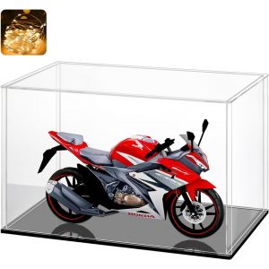 Vitrine Acryliquevitrine Exposition Transparentvitrine Figurinevitrine Pour Collectionvitrine Voiture Miniature Pour Figurinesjouetsobjets De Collectionnoir (10x10x10 Cm) - Neuf