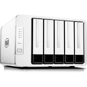 CHECARZHN--NO1-D5-300C Usb3.0(5Gbps) Type C 5-Bay Boîtier Raid Support 0/1/Unique Exclusif 2+3 Mode Disque Dur Stockage (Sans Disque) - Neuf