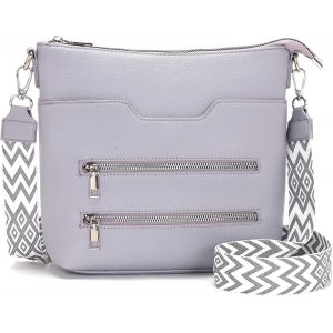 TZF-sac a main femme bandouliere Beige sac femme bandouli&egrave;re cuir v&eacute;g&eacute;tal avec sangle large r&eacute;glable et amovible - Neuf